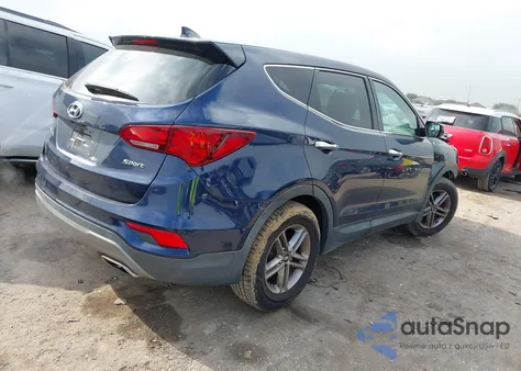 2017 Hyundai Santa Fe Sport 2.4L z USA, uszkodzony, nr VIN 5XYZT3LB7HG457228